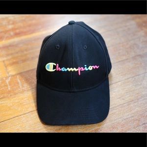 Classic Baseball Twill Hat, Pop Color Logo